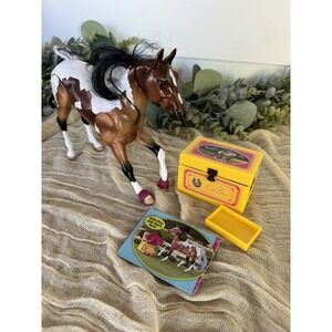 Breyer Reeves Articulated Horses Chloe pinto ** push down tail for head movement
